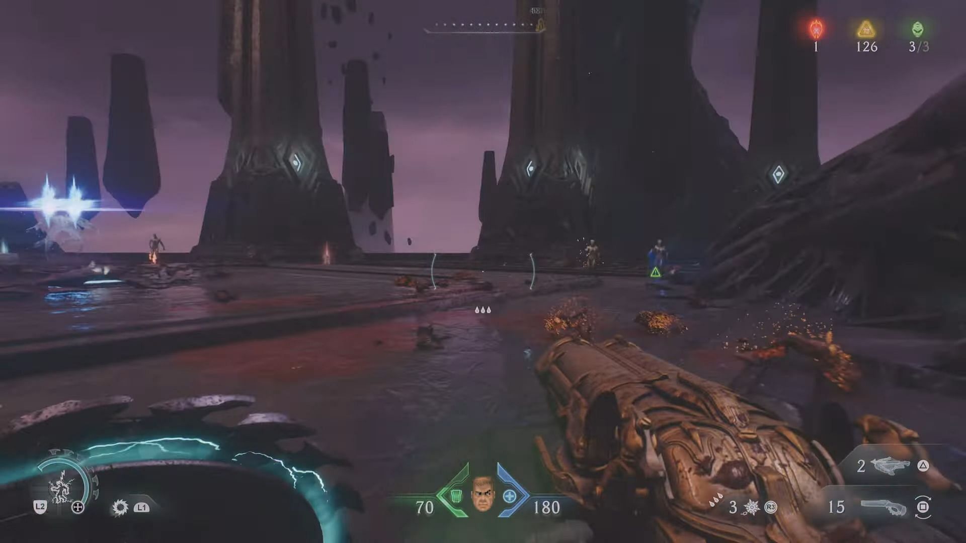 Final battle of the mission (Image via Sportskeeda Gaming | Bethesda Softworks)